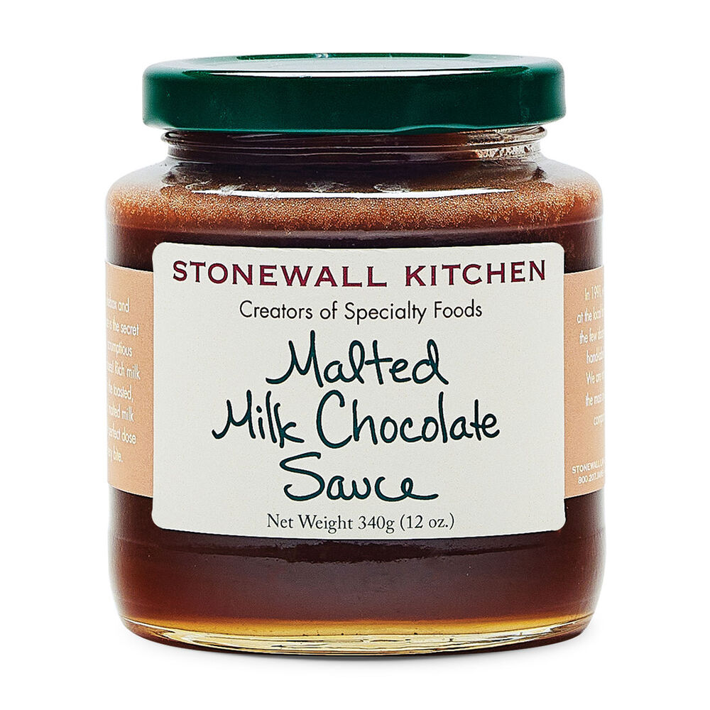 Salsa de chocolate con leche malteada de Stonewall Kitchen