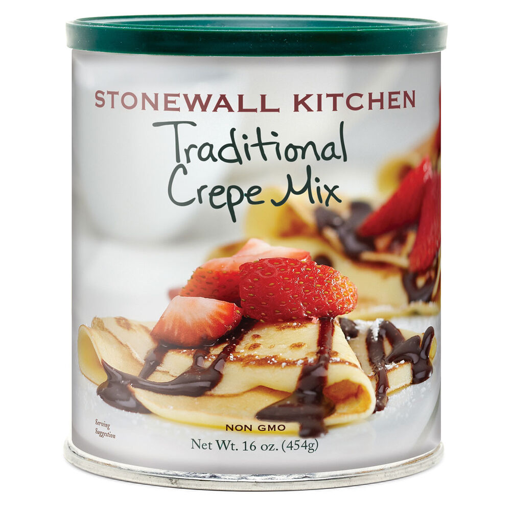 Mezcla tradicional para crepes de Stonewall Kitchen, 16 oz