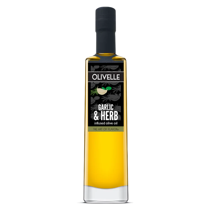 Olivelle - Aceite de oliva con infusión de ajo y hierbas