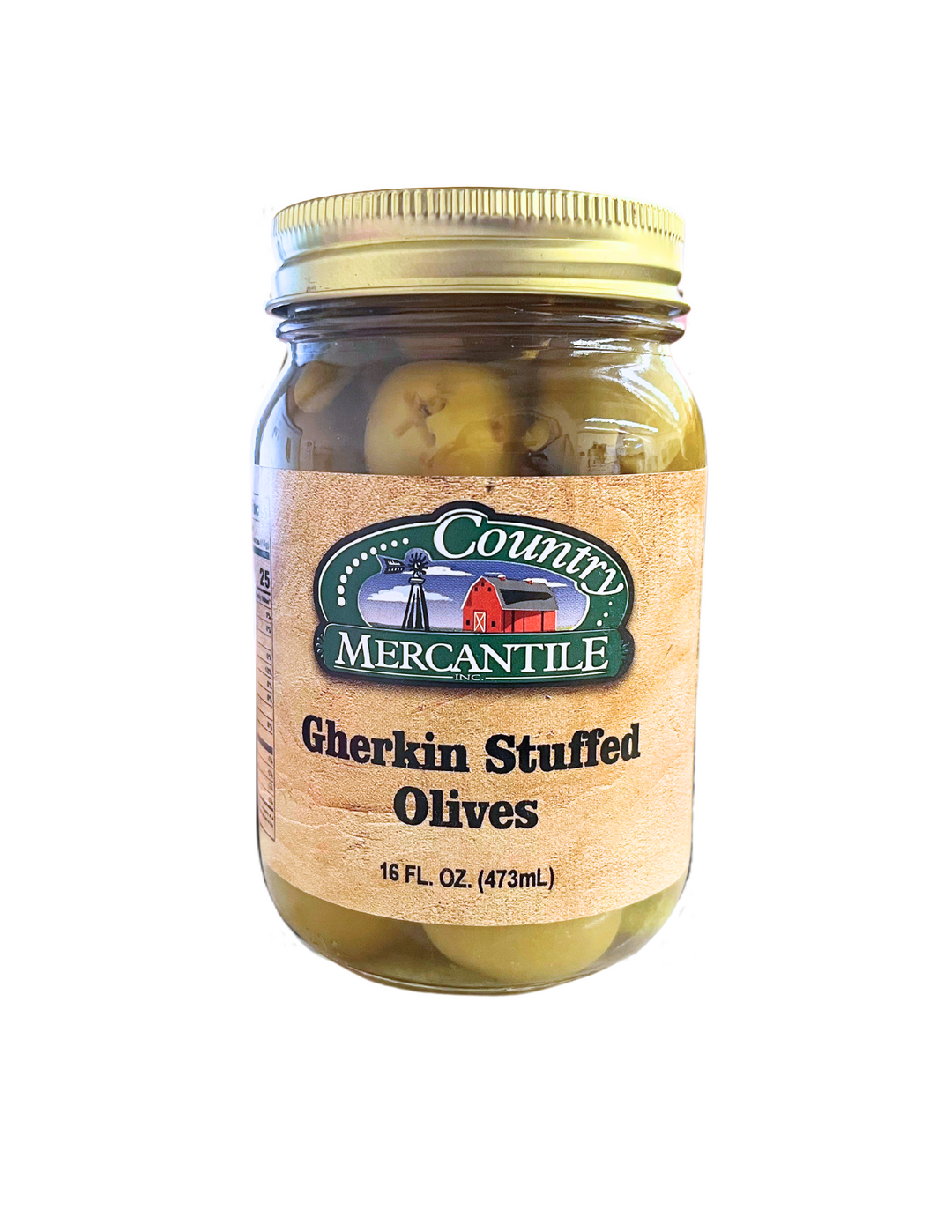 Country Mercantile - Gherkin stuffed Olives