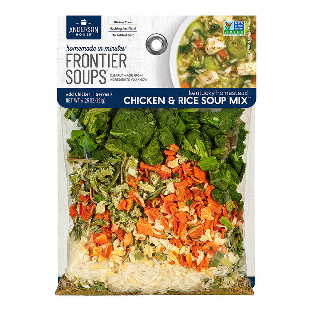 Anderson House - Frontier Soups Kentucky Homestead Chicken & Rice Soup Mix