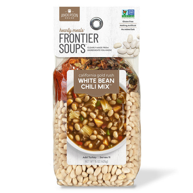 Anderson House - Frontier Soups Cali Gold Rush White Bean Chili Mix