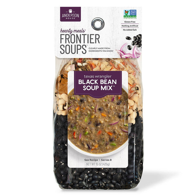 Anderson House - Frontier Soups Texas Wrangler Black Bean Soup Mix