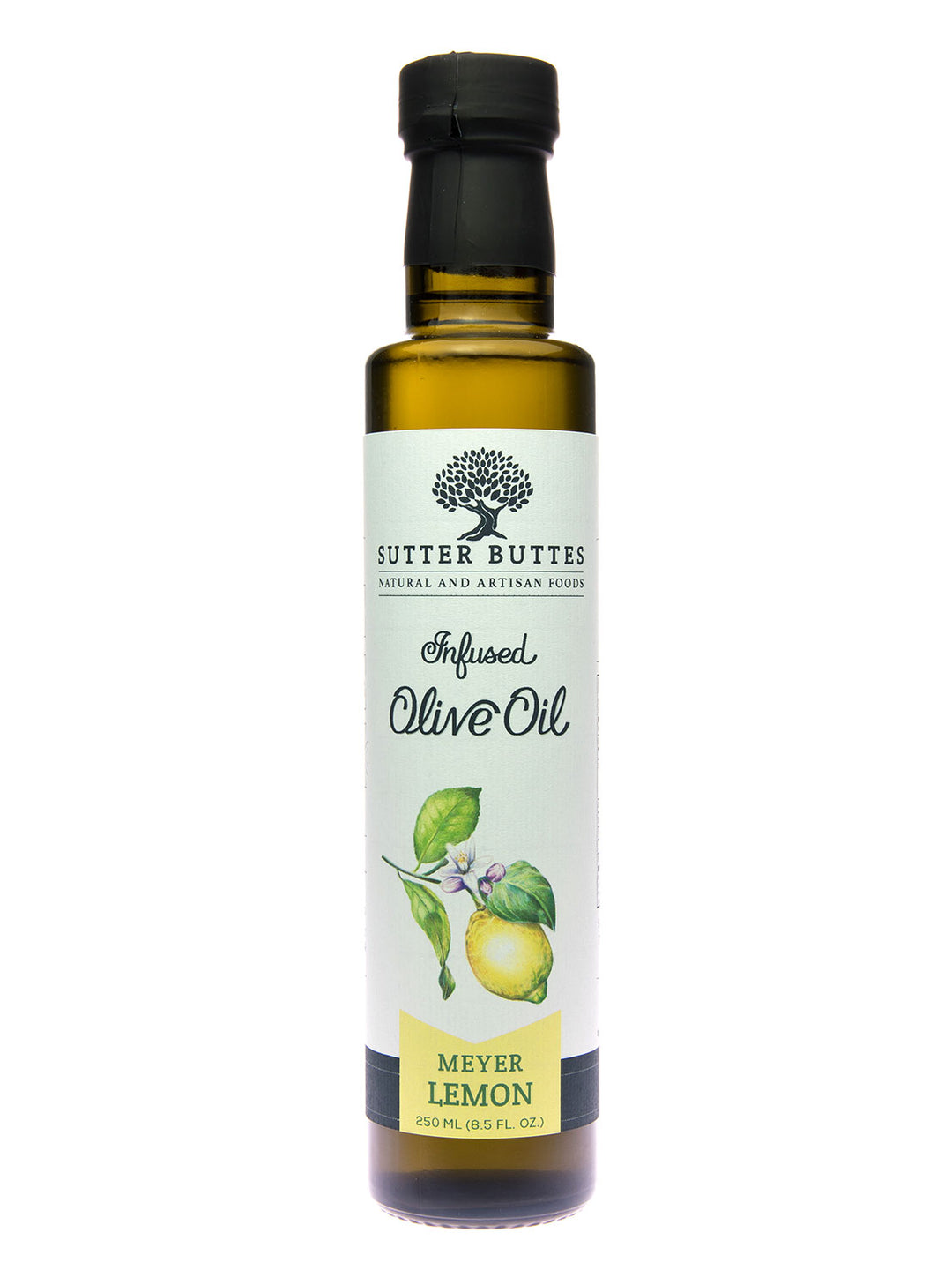 Aceite de oliva con infusión de limón Meyer de Sutter Buttes