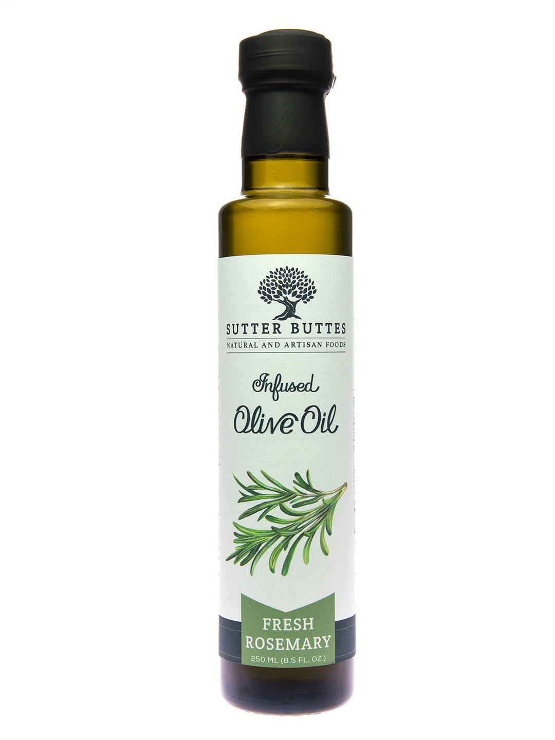 Aceite de oliva con infusión de romero fresco de Sutter Buttes