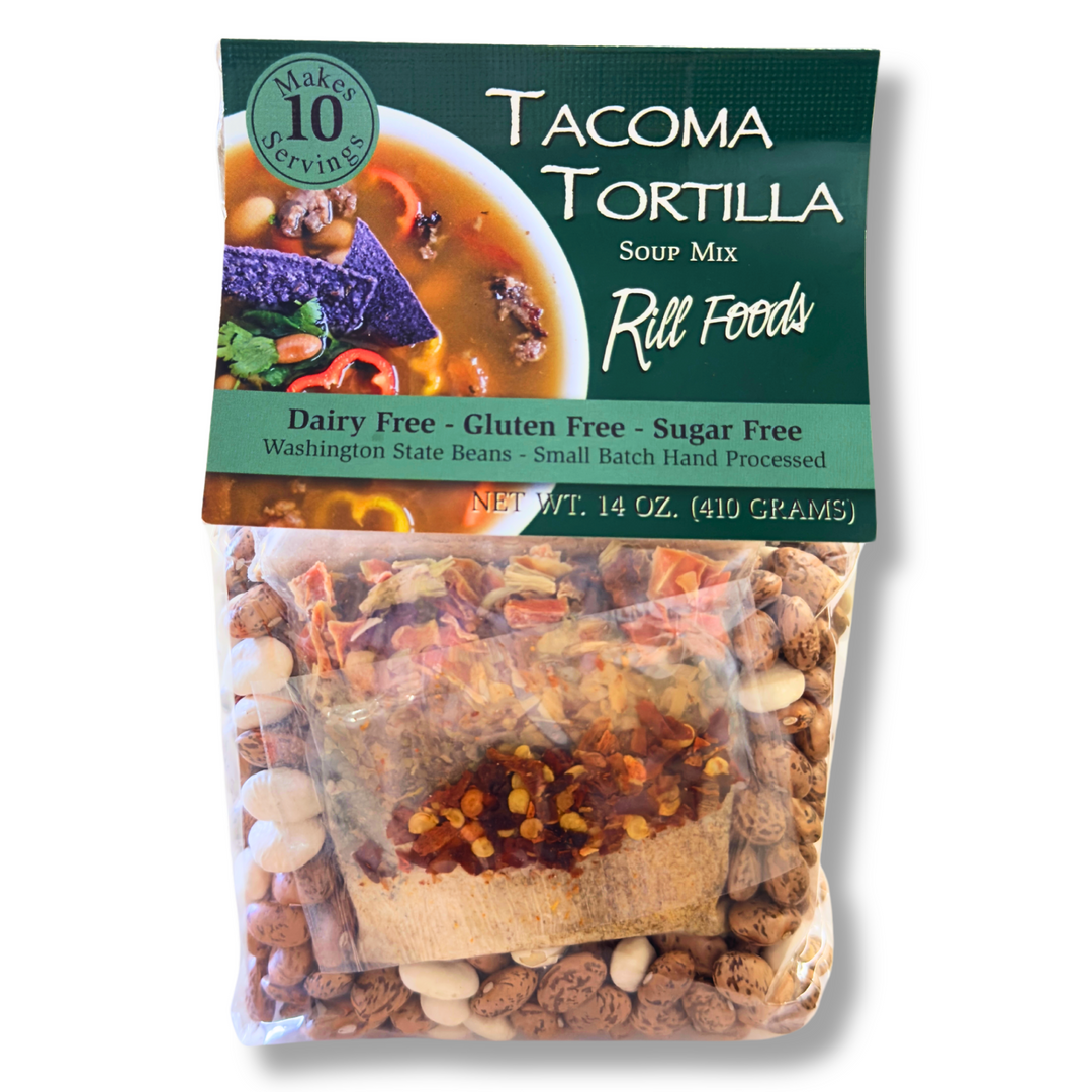 Mezcla para sopa de tortilla Tacoma de Rill Foods