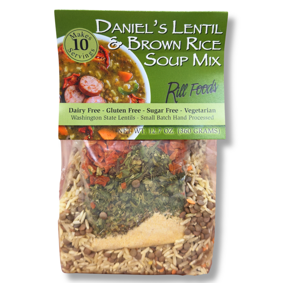 Rill Foods Daniel's Lentil & Brown Rice Soup Mix