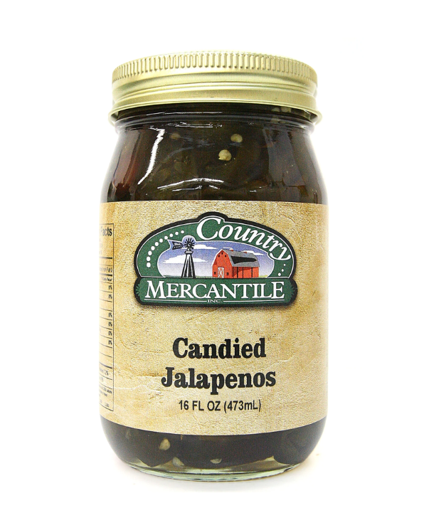 Country Mercantile - Candied Jalapenos (16 oz)