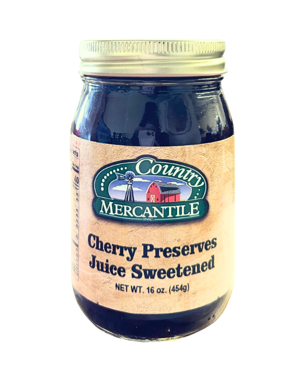 Country Mercantile - Cherry Preserves (Juice Sweetened)