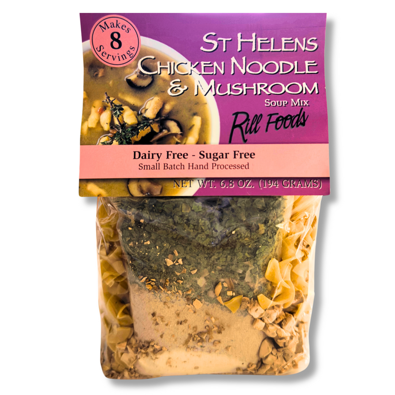 Rill Foods St. Helens Chicken Noodle & Mushroom Soup Mix