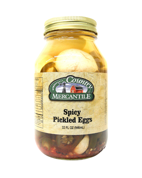 Country Mercantile - Spicy Pickled Eggs (32 oz)