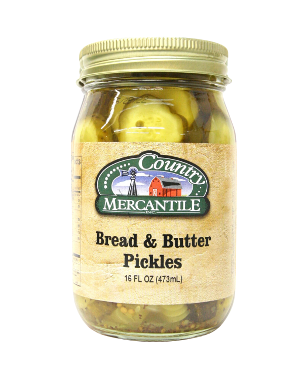 Country Mercantile - Bread & Butter Pickles (16 oz)