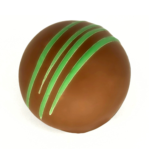 Trufas de chocolate con leche y menta