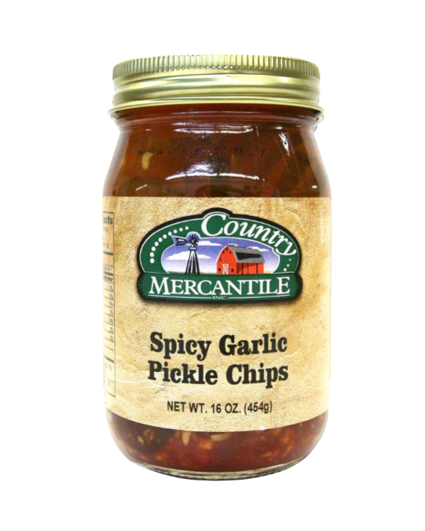 Country Mercantile - Spicy Garlic Pickle Chips