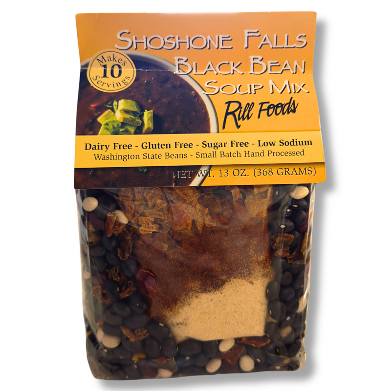 Rill Foods Shoshone Falls Black Bean Soup Mix