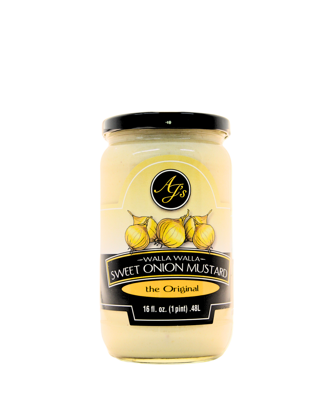 AJ's - Walla Walla Sweet Onion Mustard Original 16 oz.