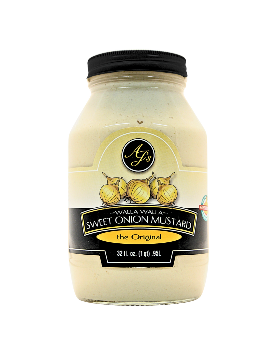 AJ's - Walla Walla Sweet Onion Mustard Original 32 oz.