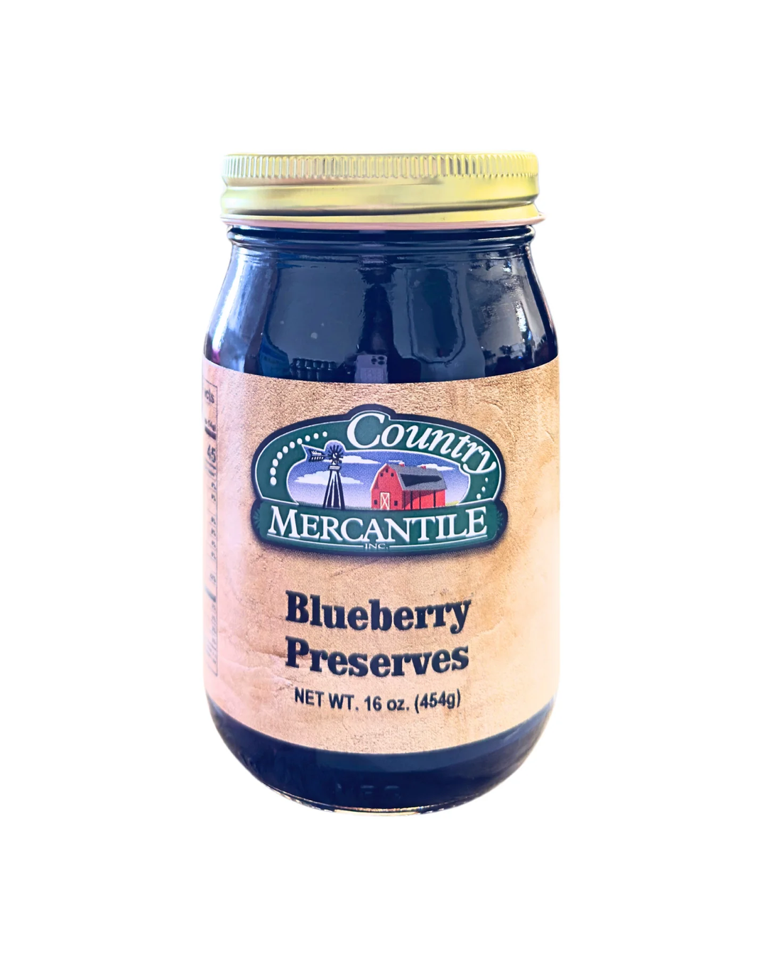 Country Mercantile - Blueberry Preserves (Juice Sweetened)