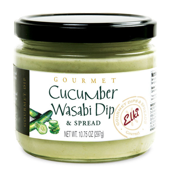 Elki - Dip y pasta para untar de pepino y wasabi