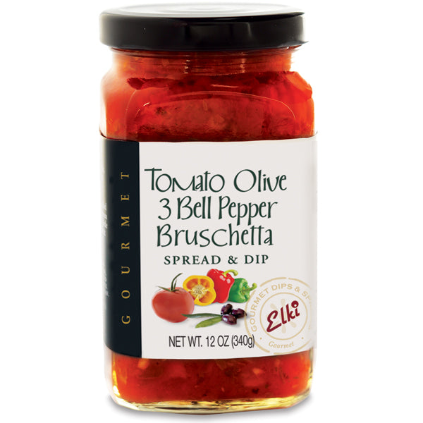 Elki - Tomato Olive 3 Bell Pepper Bruschetta