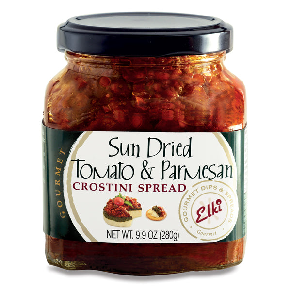 Elki - Sun Dried Tomato & Parmesan Crostini Spread