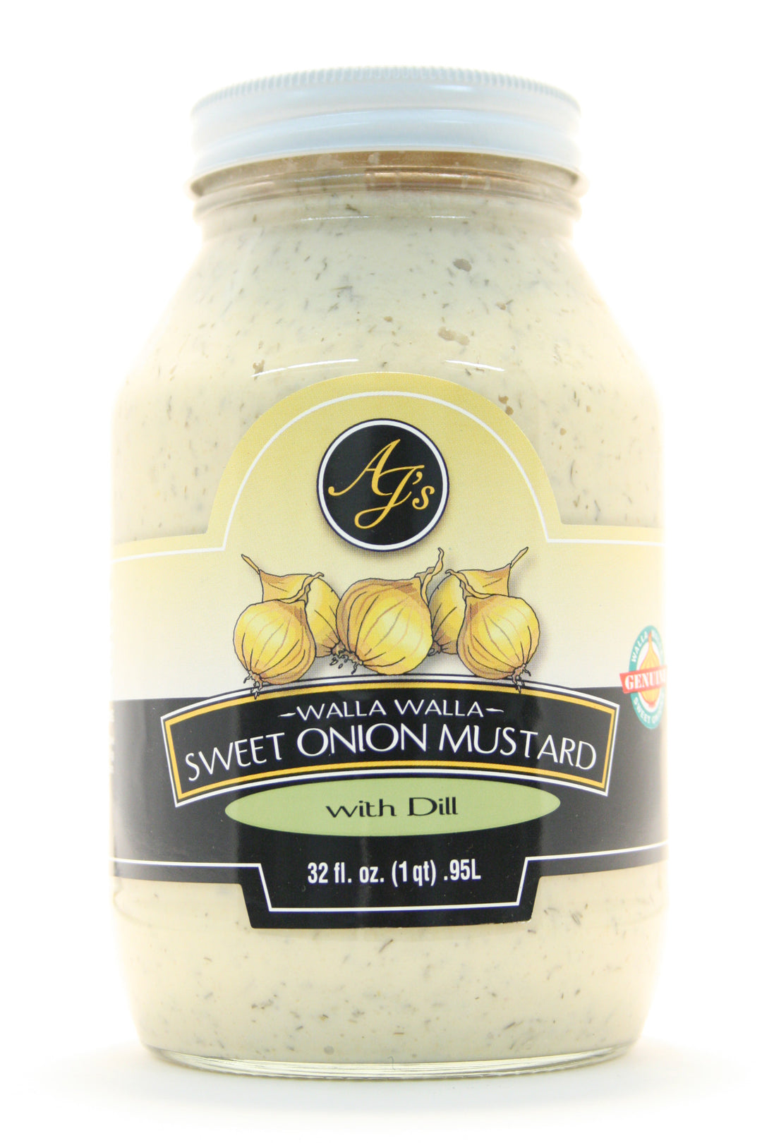 AJ's Walla Walla Sweet Onion Mustard with Dill