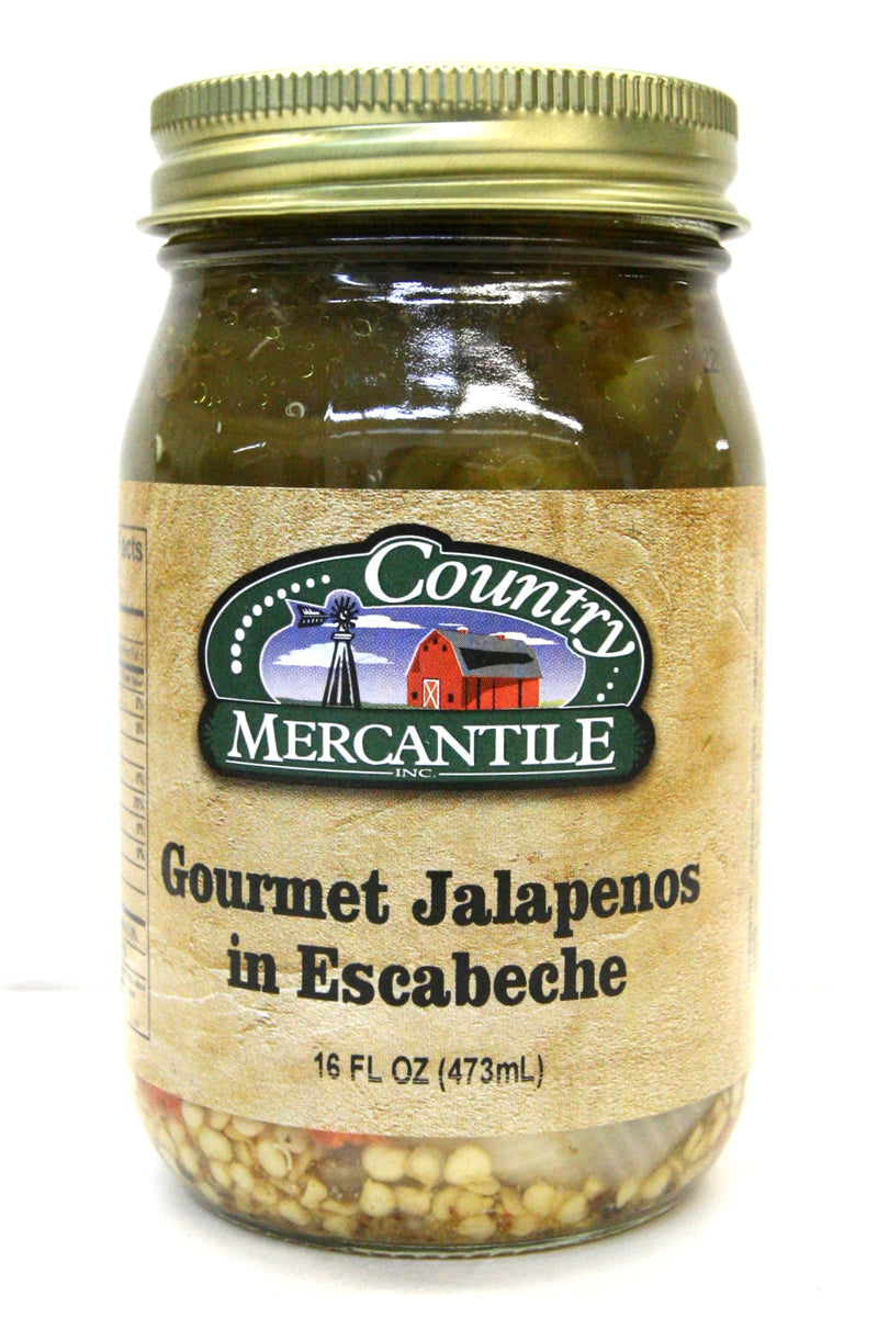 Country Mercantile Gourmet Jalapenos in Escabeche