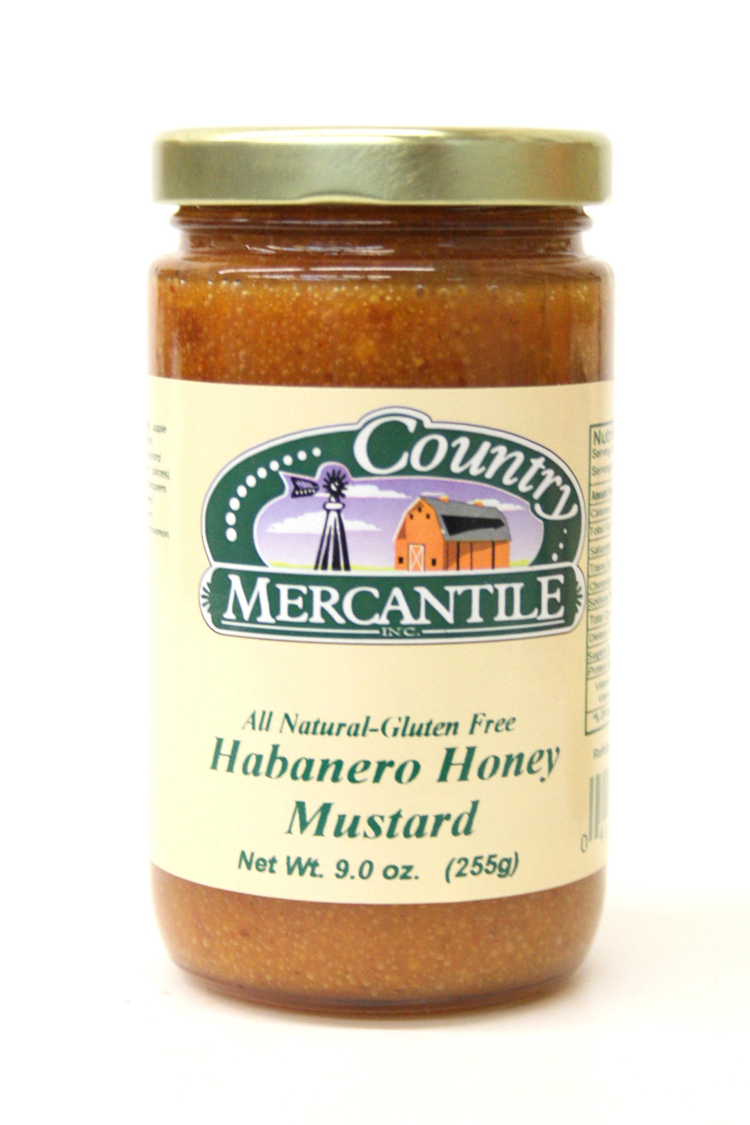 Mostaza con miel y habanero sin gluten de Country Mercantile