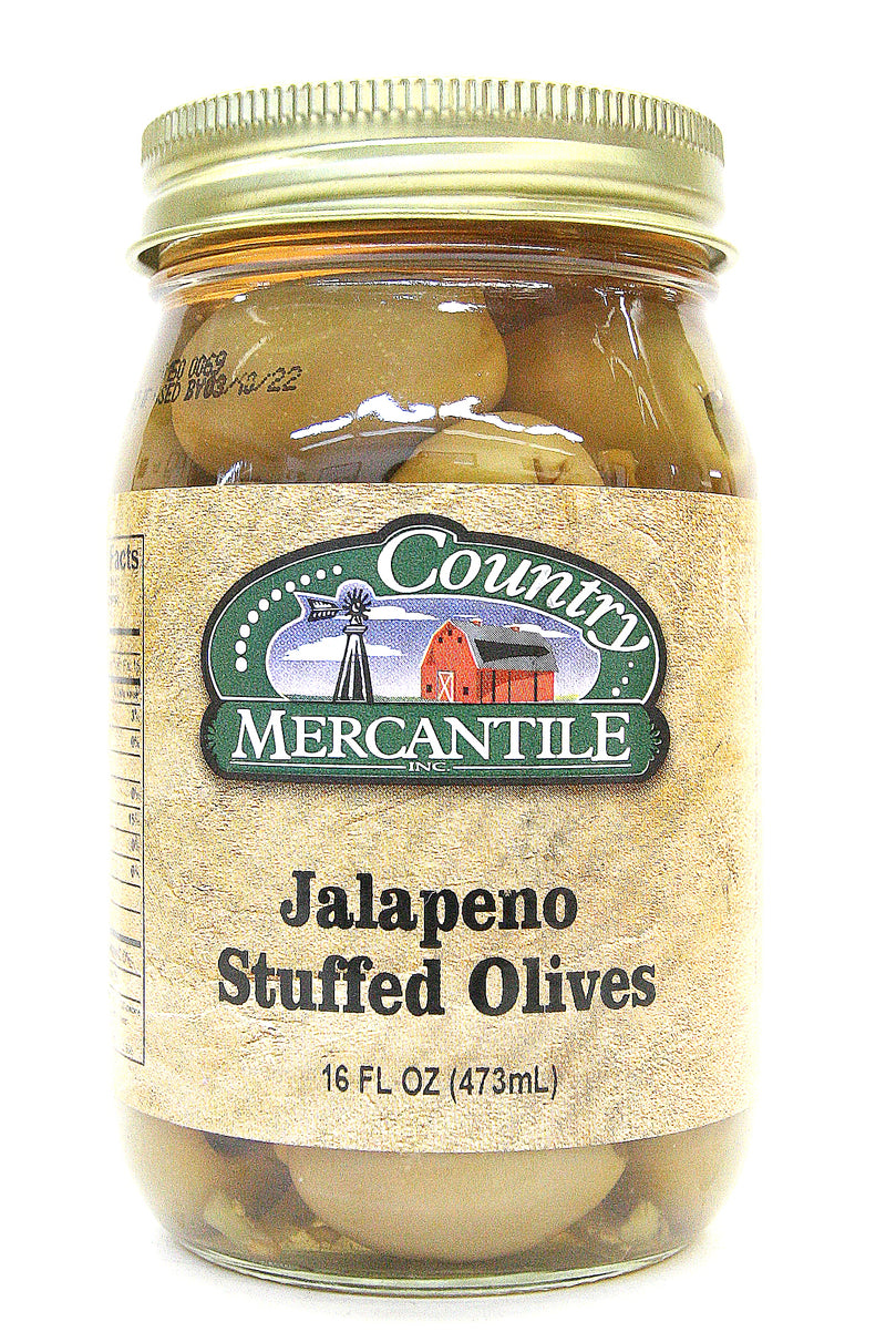 Country Mercantile Jalapeño Stuffed Olives