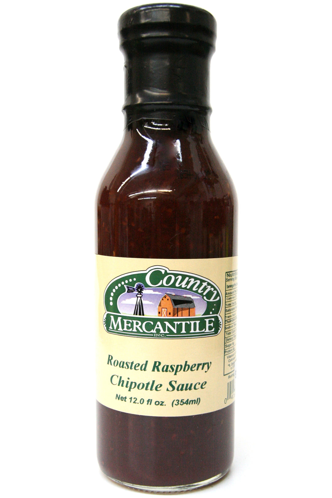 Salsa chipotle y frambuesa asada de Country Mercantile