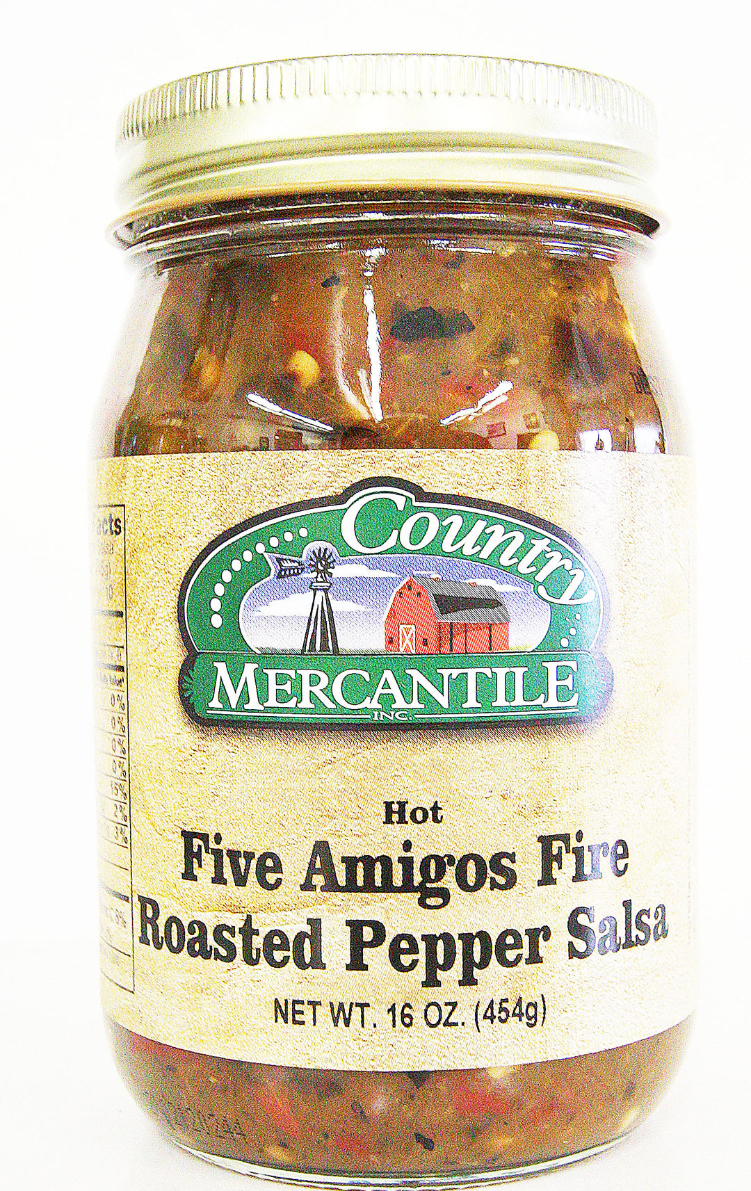 Country Mercantile - Five Amigos Fire Roasted Pepper Salsa