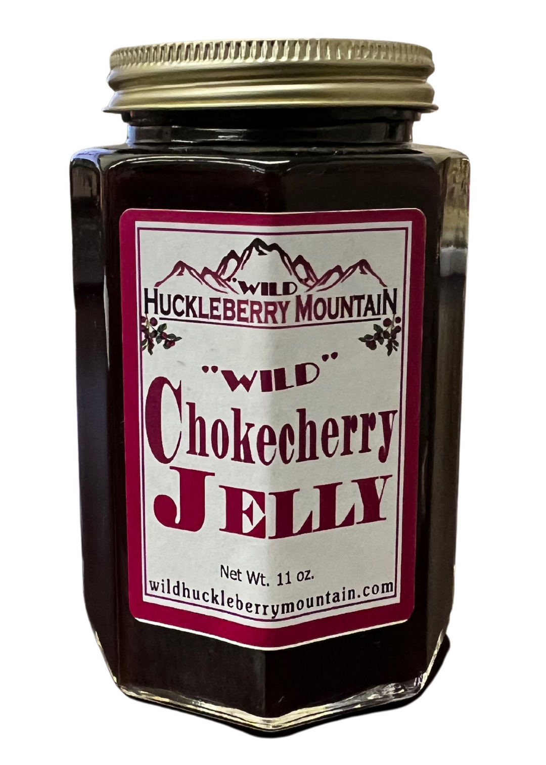 Wild Huckleberry Mountain Wild Chokecherry Jelly