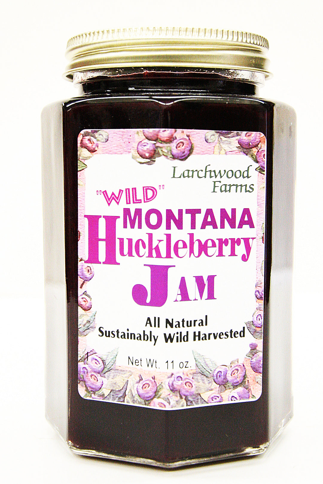 Larchwood Farms - Wild Montana Huckleberry Jam