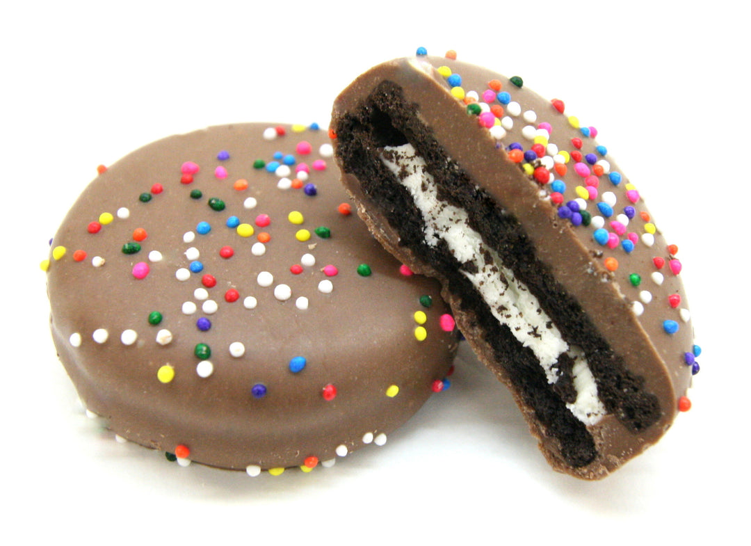 Galletas Oreo bañadas en chocolate con leche