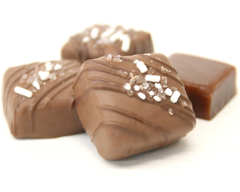 Milk Chocolate Sea Salt Caramels