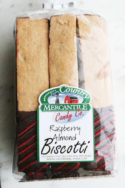 Raspberry Almond Biscotti