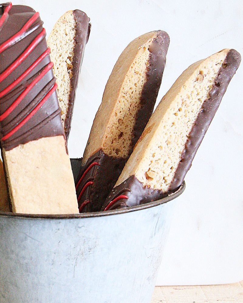 Raspberry Almond Biscotti