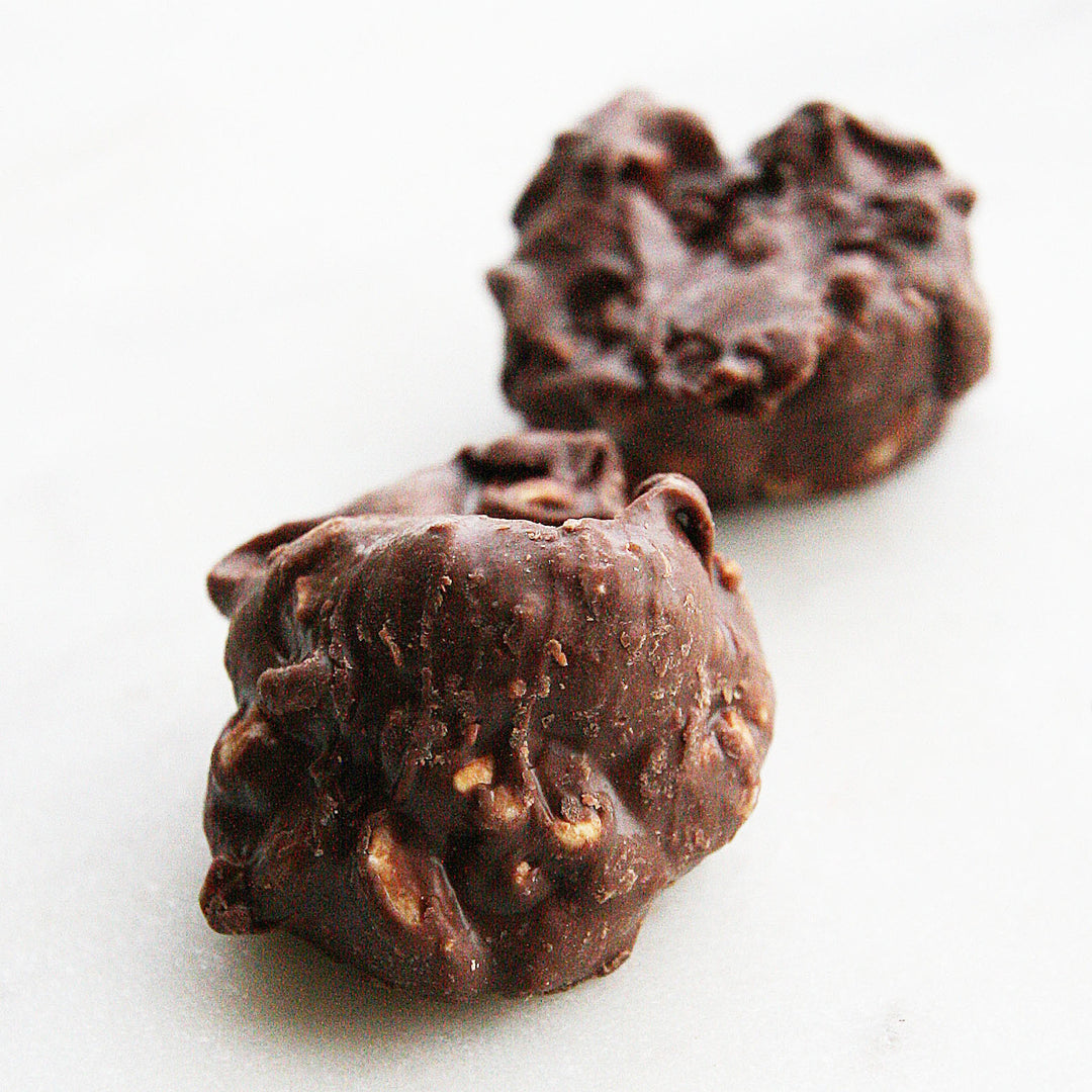 Sugar Free Milk Chocolate Cashew Clusters