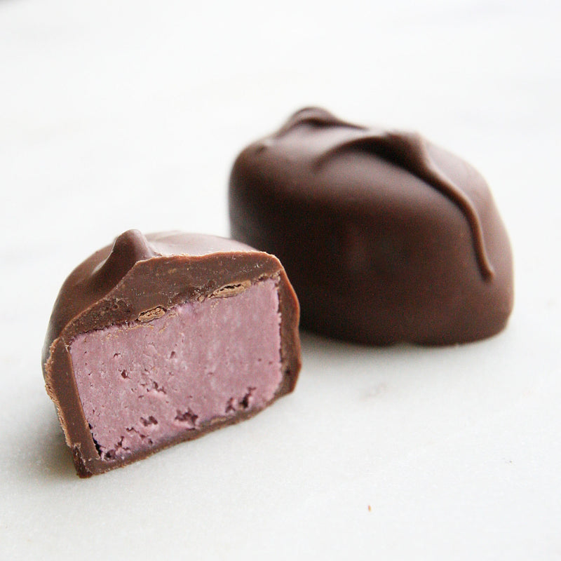 Sugar Free Milk Chocolate Black Raspberry Sherbet Cream