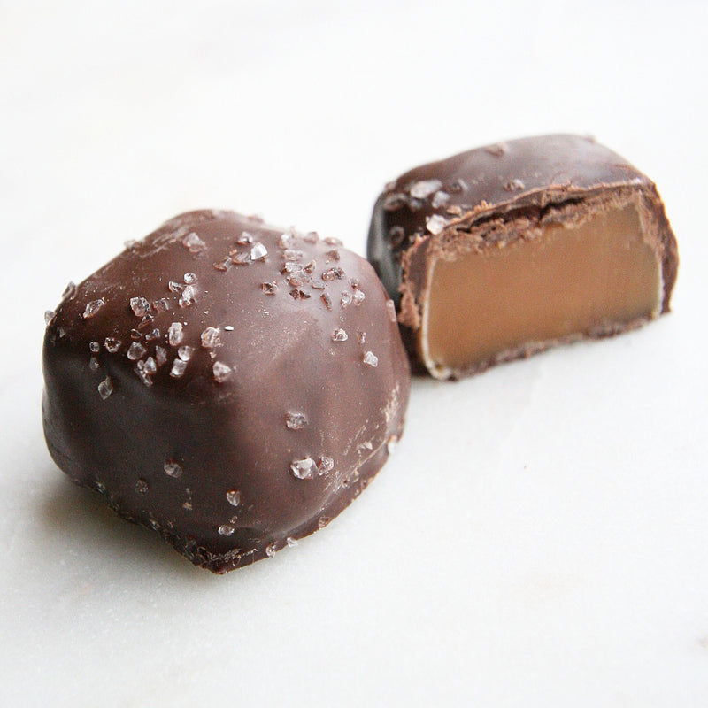 Sugar Free Dark Chocolate Sea Salt Vanilla Caramels