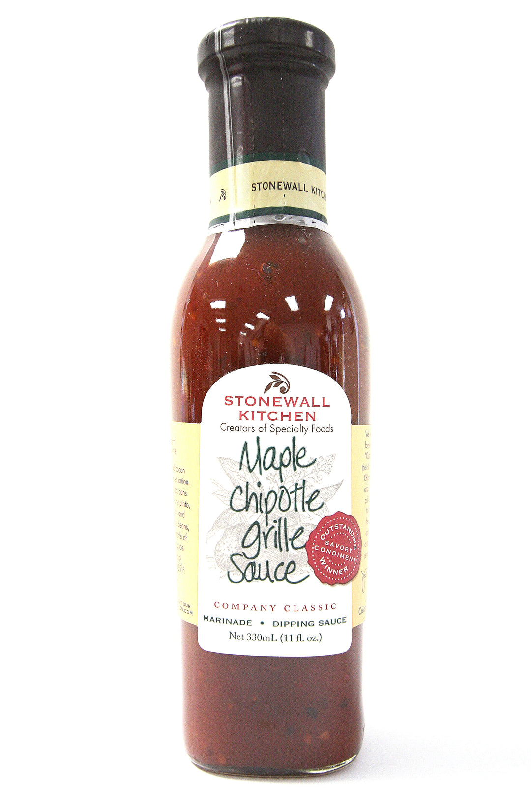 Salsa para parrilla con chipotle y arce de Stonewall Kitchen