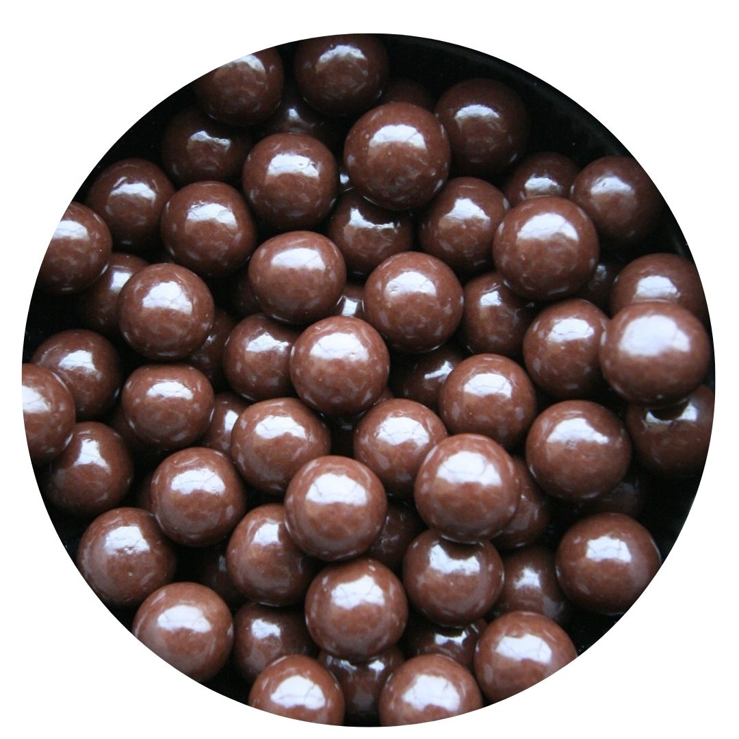 Caramelos de chocolate negro y sal marina