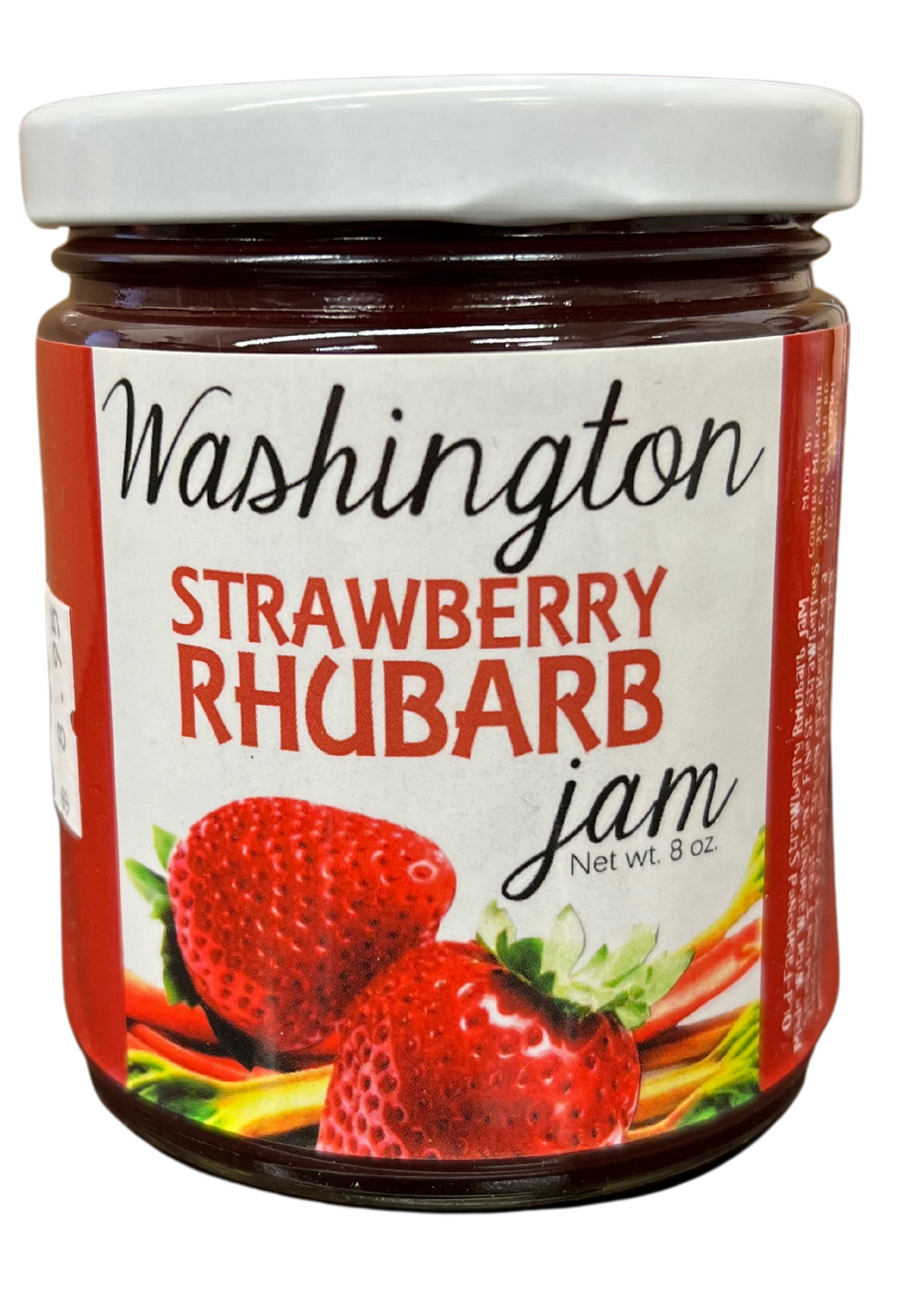 Mermelada de ruibarbo y fresa de Washington