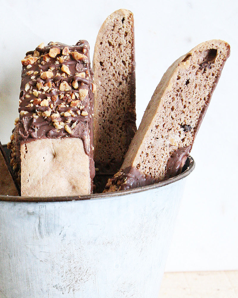 Chocolate Almond Biscotti