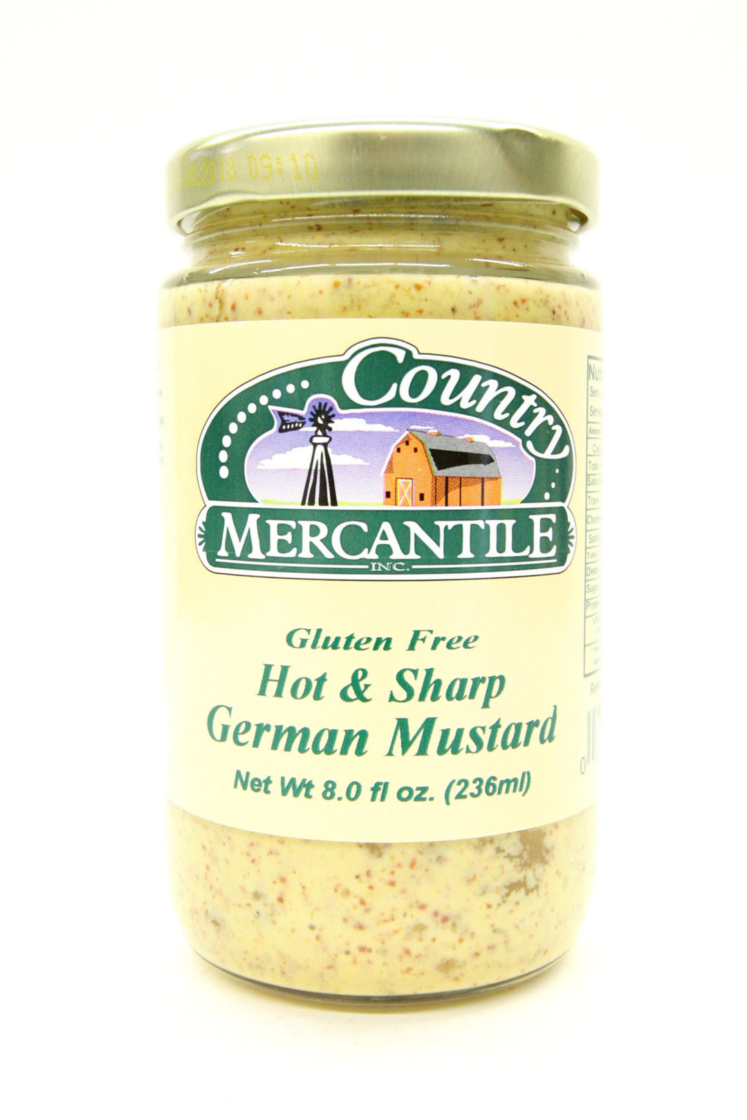 Country Mercantile Gluten Free Ho t& Sharp German Mustard